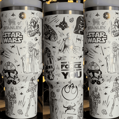 Exclusivo: Garrafa Térmica 1.2L Edição Especial SW Customizada Gravação Laser + *BRINDE 1x Chaveiro Exclusivo* - EDIÇÃO LIMITADA