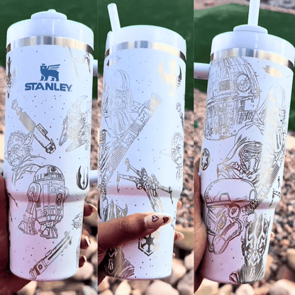 Exclusivo: Garrafa Térmica 1.2L Edição Especial SW Customizada Gravação Laser + *BRINDE 1x Chaveiro Exclusivo* - EDIÇÃO LIMITADA