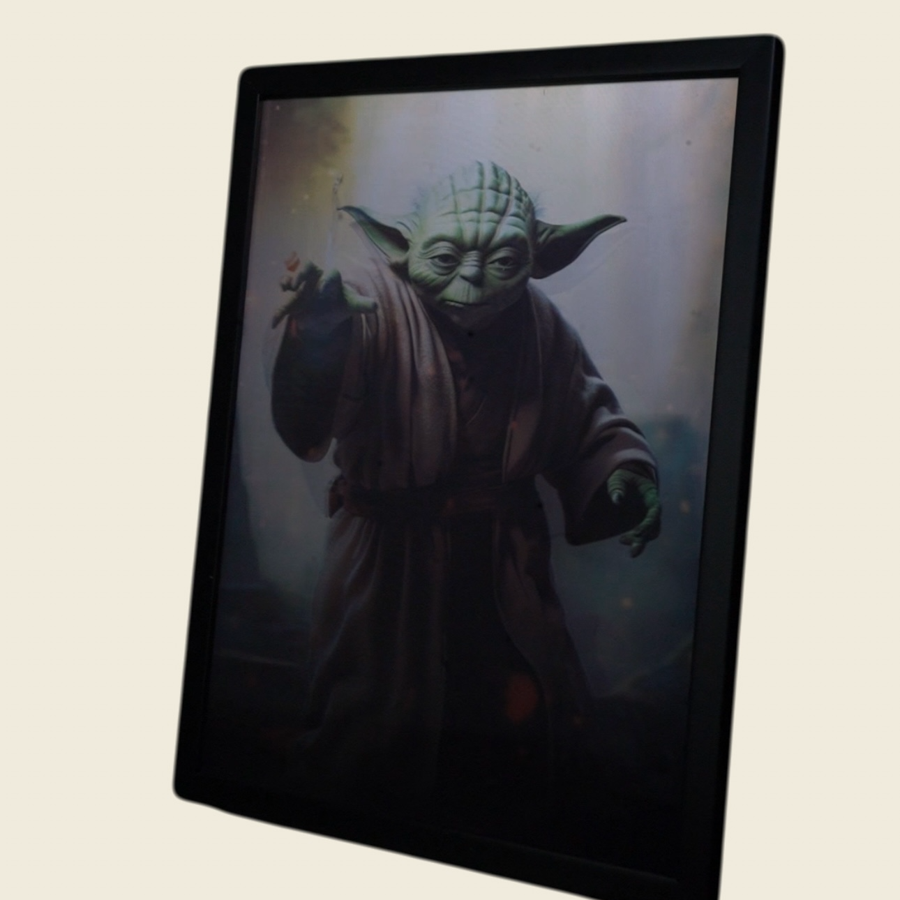 Exclusivo: Quadro 3D Decorativo Lenticular SW 35x45cm Emoldurado + *BRINDE 1x Chaveiro Exclusivo* - EDIÇÃO LIMITADA