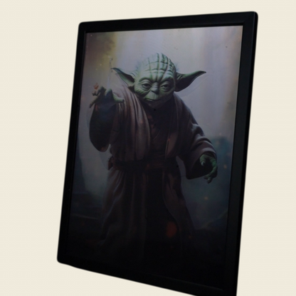 Exclusivo: Quadro 3D Decorativo Lenticular SW 35x45cm Emoldurado + *BRINDE 1x Chaveiro Exclusivo* - EDIÇÃO LIMITADA