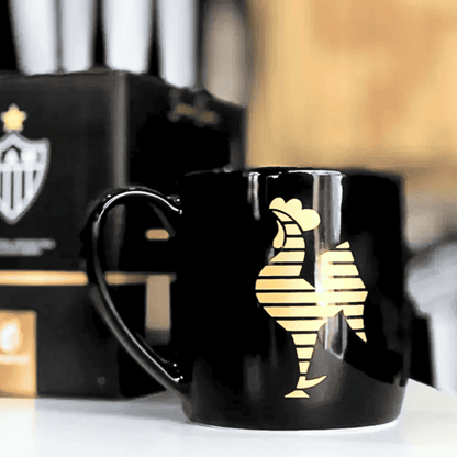 Exclusivo: Tênis Air Force White Black Obsidian Signature Customizado Galo 2026 + *BRINDE 1x Caneca Oficial* - EDIÇÃO LIMITADA