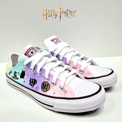 Exclusivo: Tênis All Star Customizados Bordados de HP + *BRINDE 1x Caneca Oficial* - EDIÇÃO LIMITADA