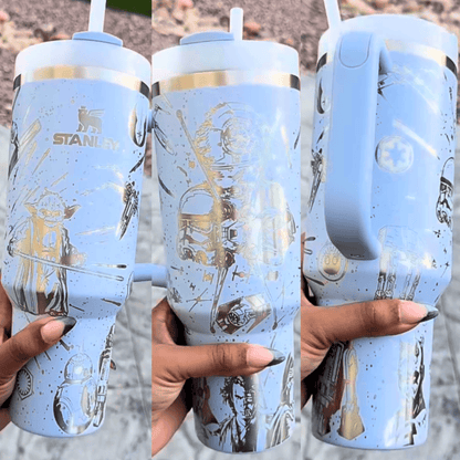 Exclusivo: Garrafa Térmica 1.2L Edição Especial SW Customizada Gravação Laser + *BRINDE 1x Chaveiro Exclusivo* - EDIÇÃO LIMITADA