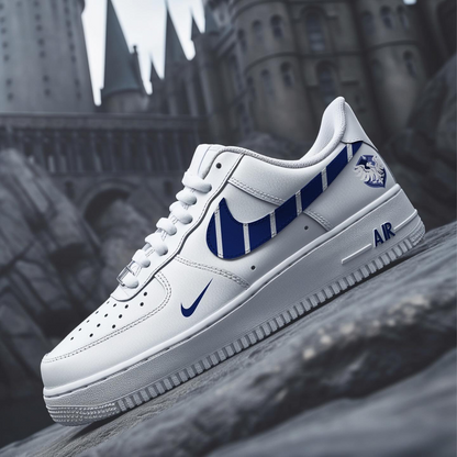 Exclusivo: Tênis NK Air Force e Dunk Low White Customizados de HP + *BRINDE 1x Caneca Oficial* - EDIÇÃO LIMITADA