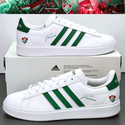 Exclusivo: Tênis Grand Court e VL Court 3.0 Signature Customizado do Fluzão + *BRINDE 1x Caneca Oficial* - EDIÇÃO LIMITADA