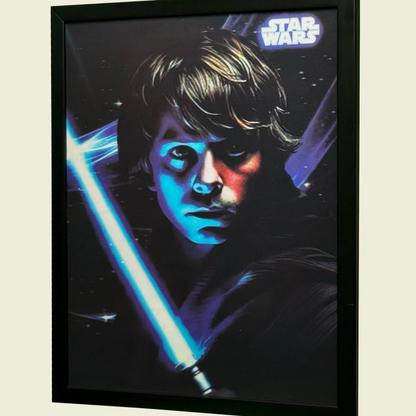 Exclusivo: Quadro 3D Decorativo Lenticular SW 35x45cm Emoldurado + *BRINDE 1x Chaveiro Exclusivo* - EDIÇÃO LIMITADA