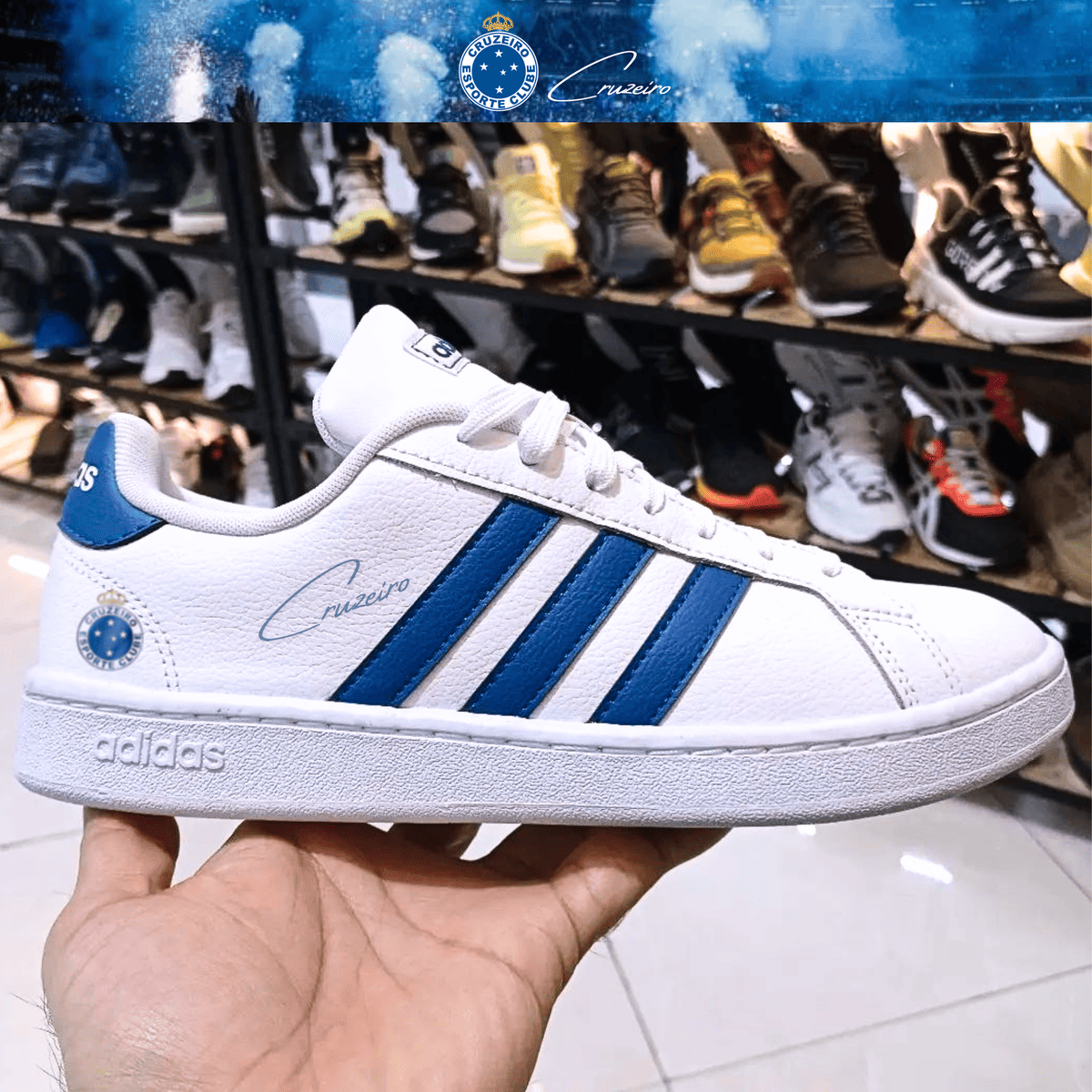 Exclusivo: Tênis Grand Court e VL Court 3.0 Signature Customizado do Cabuloso + *BRINDE 1x Caneca Oficial* - EDIÇÃO LIMITADA