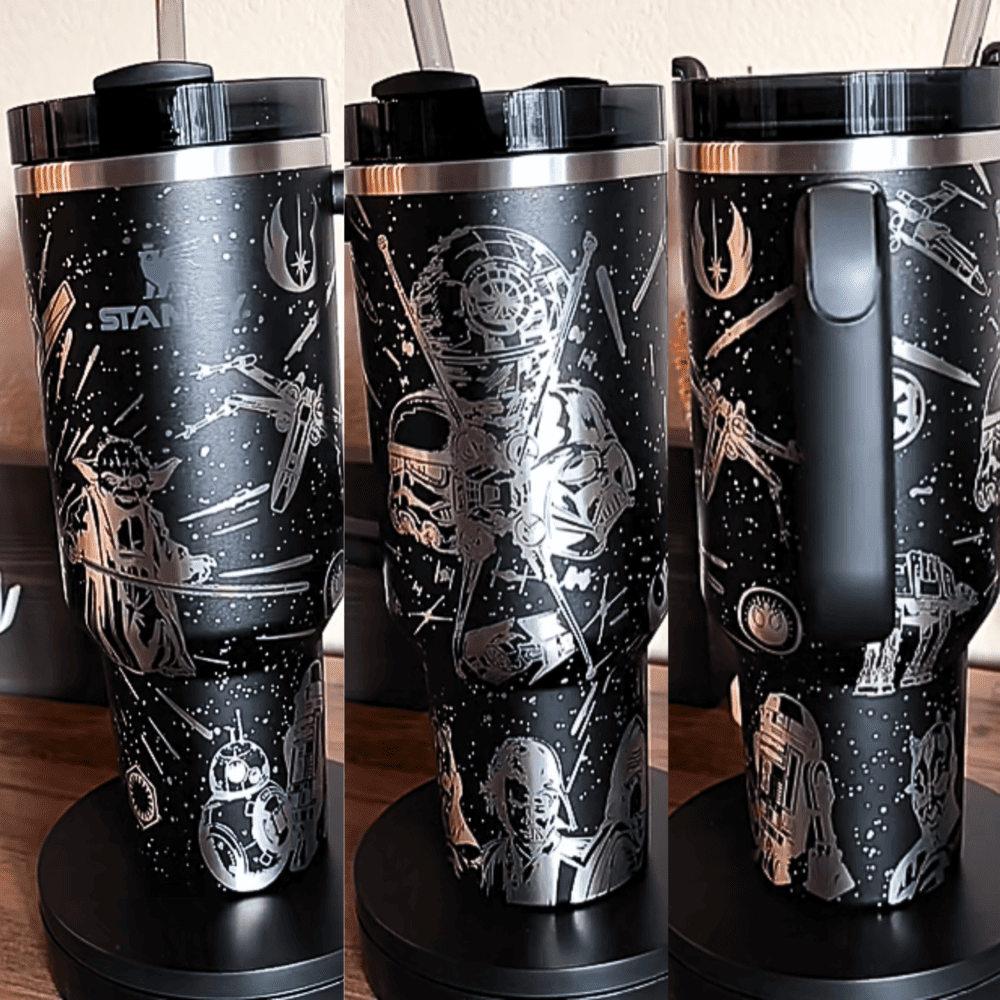 Exclusivo: Garrafa Térmica 1.2L Edição Especial SW Customizada Gravação Laser + *BRINDE 1x Chaveiro Exclusivo* - EDIÇÃO LIMITADA