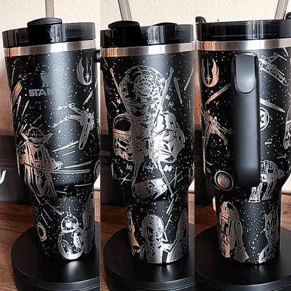 Exclusivo: Garrafa Térmica 1.2L Edição Especial SW Customizada Gravação Laser + *BRINDE 1x Chaveiro Exclusivo* - EDIÇÃO LIMITADA