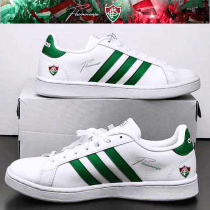 Exclusivo: Tênis Grand Court e VL Court 3.0 Signature Customizado do Fluzão + *BRINDE 1x Caneca Oficial* - EDIÇÃO LIMITADA