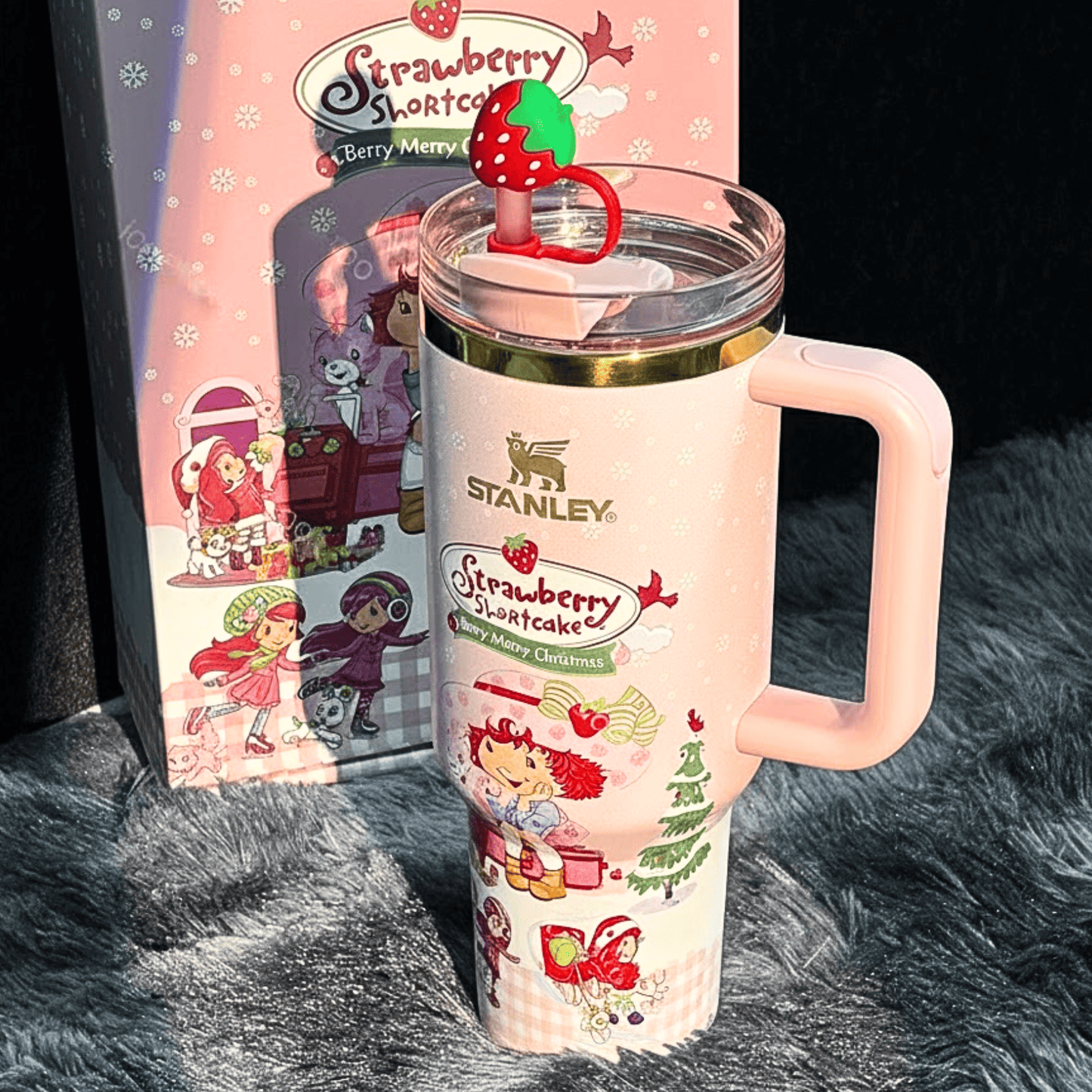 Exclusivo: Garrafa Térmica 1.2L Edição Especial Moranguinho Caixa Customizada + *BRINDE 1x Chaveiro Exclusivo* - EDIÇÃO LIMITADA