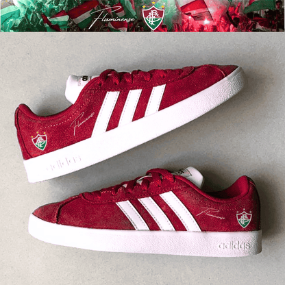 Exclusivo: Tênis Grand Court e VL Court 3.0 Signature Customizado do Fluzão + *BRINDE 1x Caneca Oficial* - EDIÇÃO LIMITADA