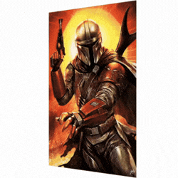 Exclusivo: Quadro 3D Decorativo Lenticular SW 35x45cm Emoldurado + *BRINDE 1x Chaveiro Exclusivo* - EDIÇÃO LIMITADA