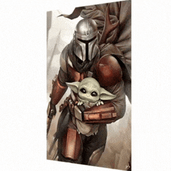 Exclusivo: Quadro 3D Decorativo Lenticular SW 35x45cm Emoldurado + *BRINDE 1x Chaveiro Exclusivo* - EDIÇÃO LIMITADA