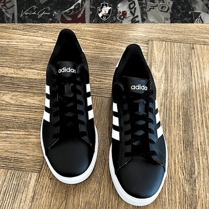 Exclusivo: Tênis Grand Court Signature Customizado Vasco Gigante da Colina + *BRINDE 1x Caneca Oficial* - EDIÇÃO LIMITADA