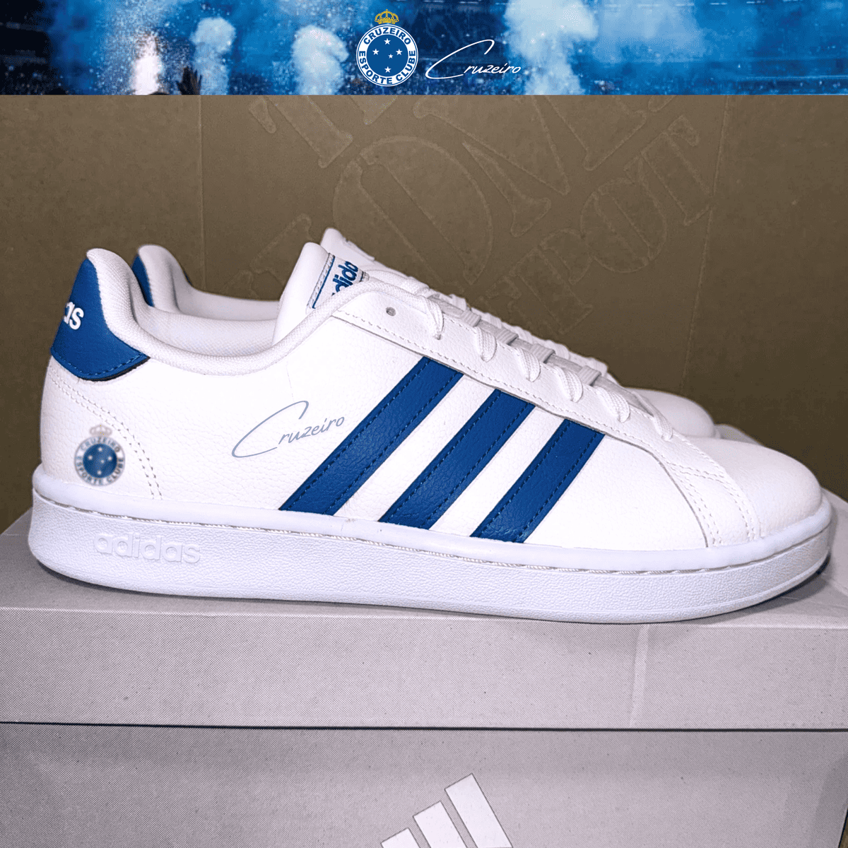 Exclusivo: Tênis Grand Court e VL Court 3.0 Signature Customizado do Cabuloso + *BRINDE 1x Caneca Oficial* - EDIÇÃO LIMITADA