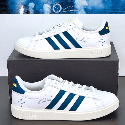 Exclusivo: Tênis Grand Court e VL Court 3.0 Signature Nova Versão Customizada do Cruzeiro + *BRINDE 1x Caneca* - EDIÇÃO LIMITADA