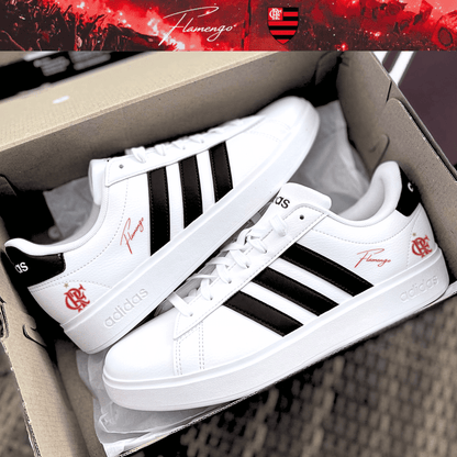 Exclusivo: Tênis Grand Court e VL Court 3.0 Signature Nova Versão Customizada do Mengão + *BRINDE 1x Caneca* - EDIÇÃO LIMITADA