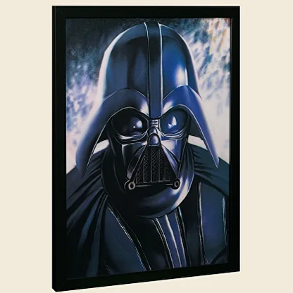 Exclusivo: Quadro 3D Decorativo Lenticular SW 35x45cm Emoldurado + *BRINDE 1x Chaveiro Exclusivo* - EDIÇÃO LIMITADA