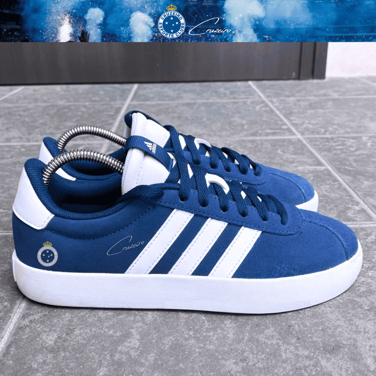 Exclusivo: Tênis Grand Court e VL Court 3.0 Signature Customizado do Cabuloso + *BRINDE 1x Caneca Oficial* - EDIÇÃO LIMITADA